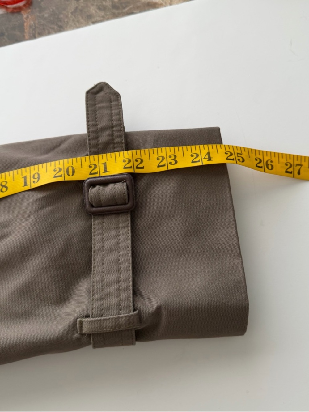 Vintage 80s Arnie II Trench Coat Men’s 40 Reg Taupe. - Picture 10 of 15